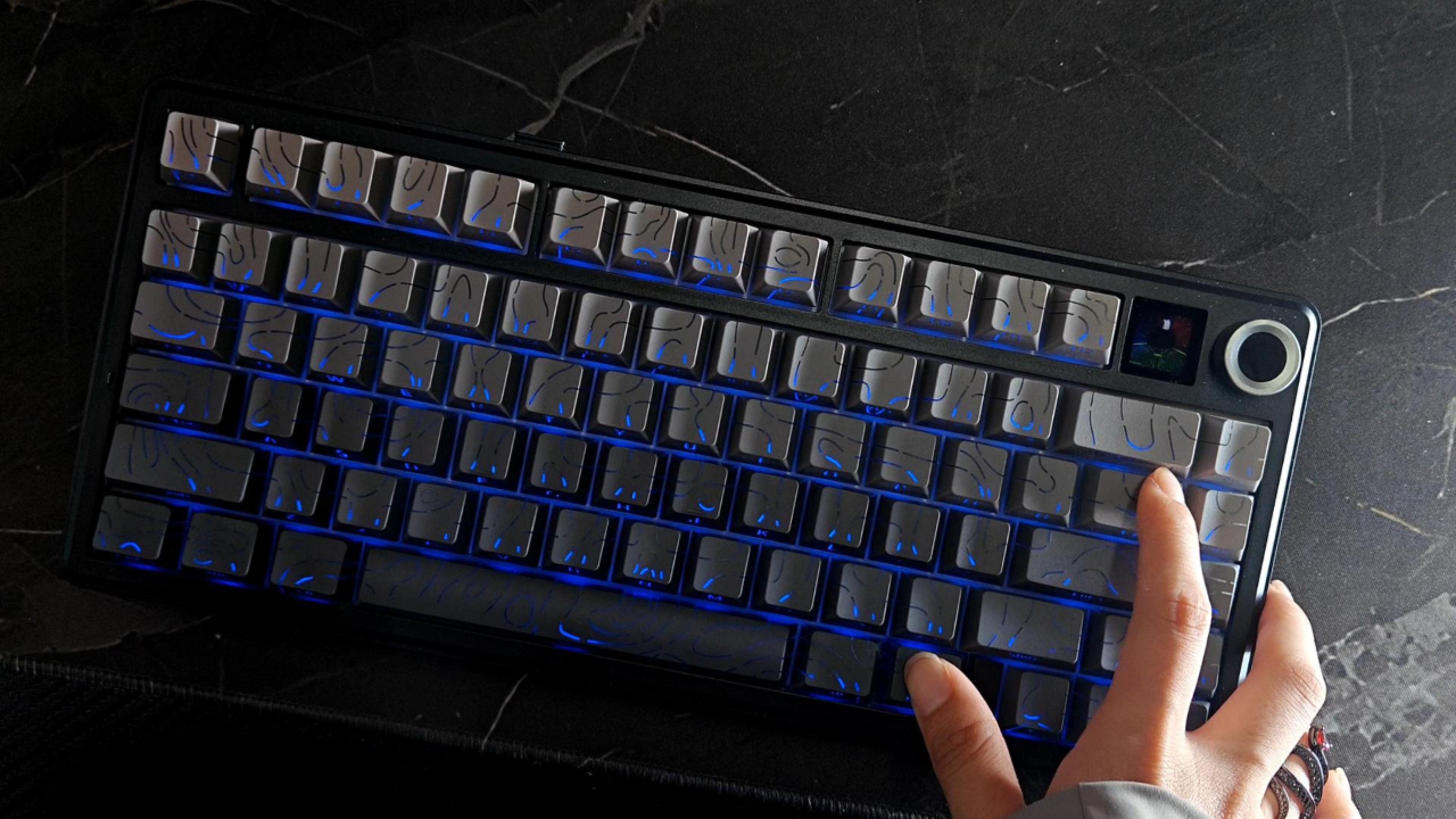 Amazon.com: LEOBOG x Aula F75 MAX Wireless Gaming Keyboard w/Smart